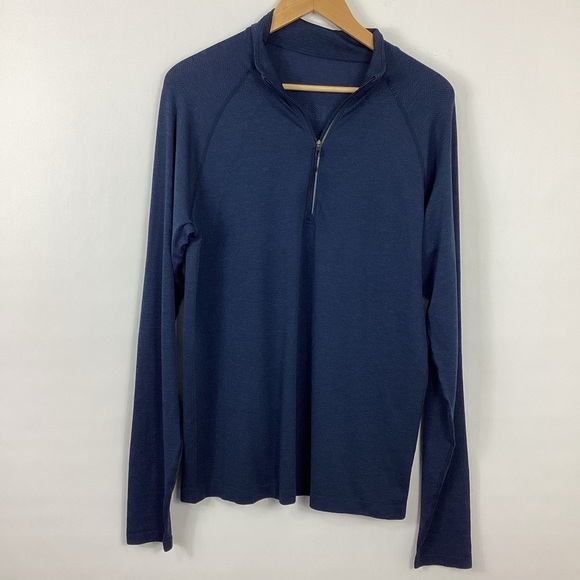 Men's Lululemon Quarter Zip Top Size Large - Picture 1 of 8